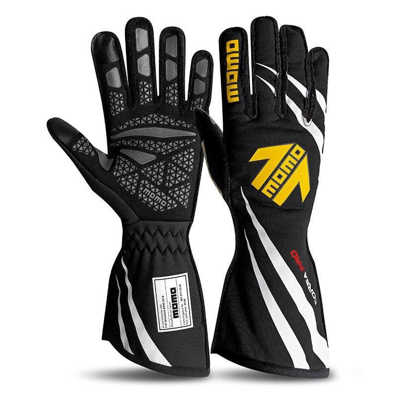 MOMO racing glove CORSA-PRO black 2L+