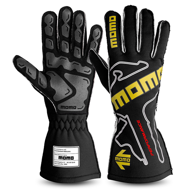 MOMO racing glove Performance black 2L+
