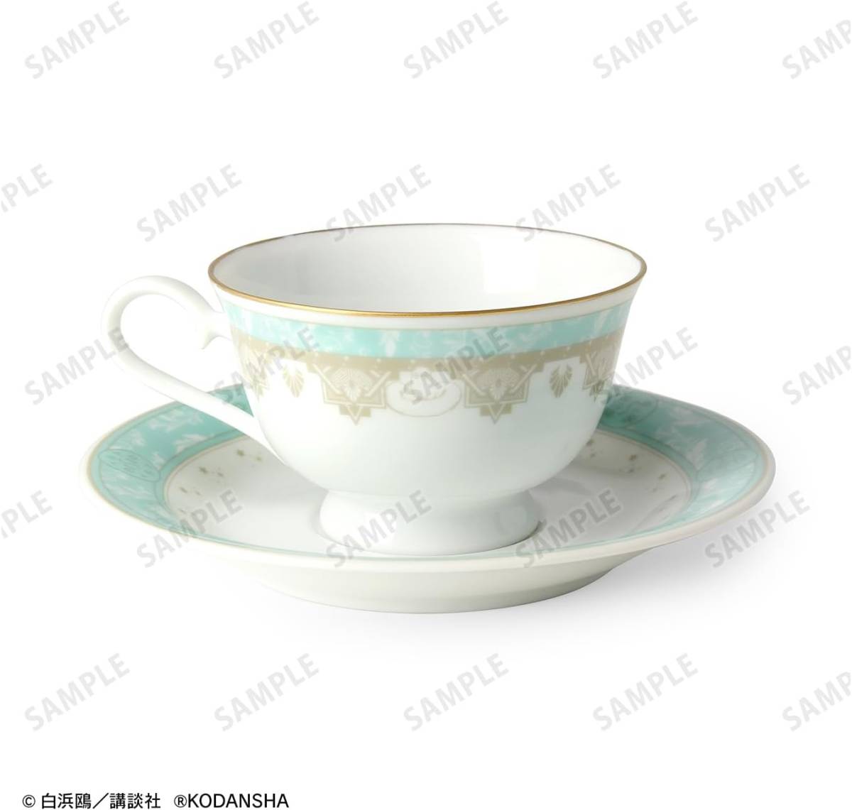 “Witch hat Atelier” motif cup and saucer Brushbuddy KamomeShirahama_画像5