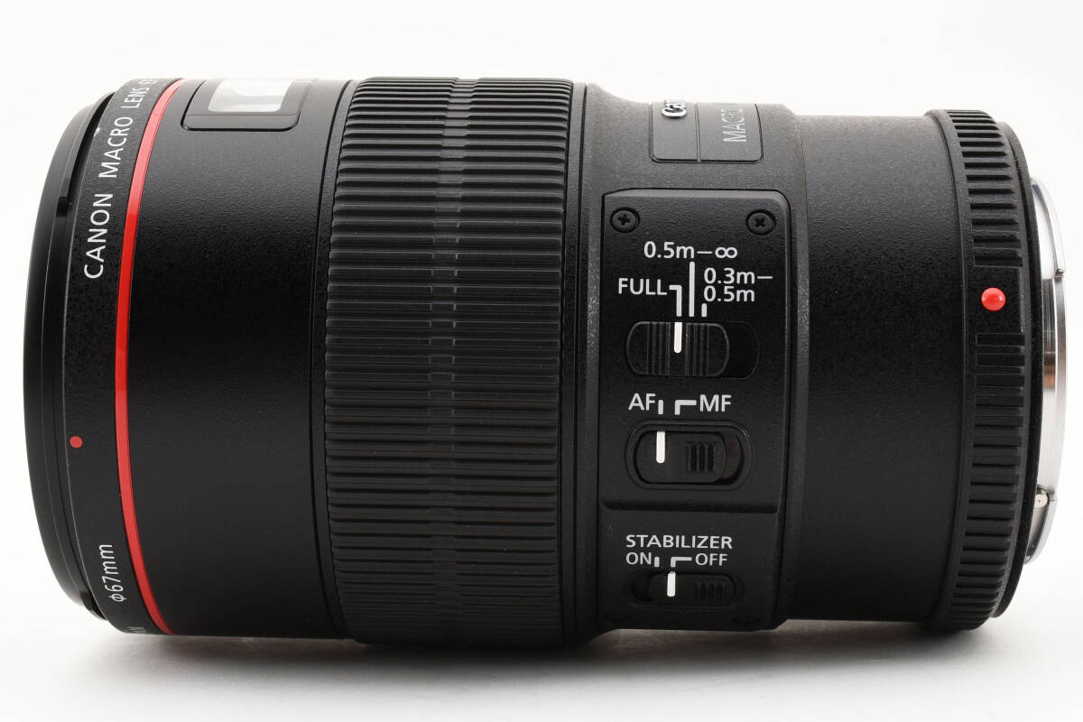 ★外観美品 完全動作品★ Canon キャノン EF 100mm F2.8 L macro IS USM 付属品有_画像6