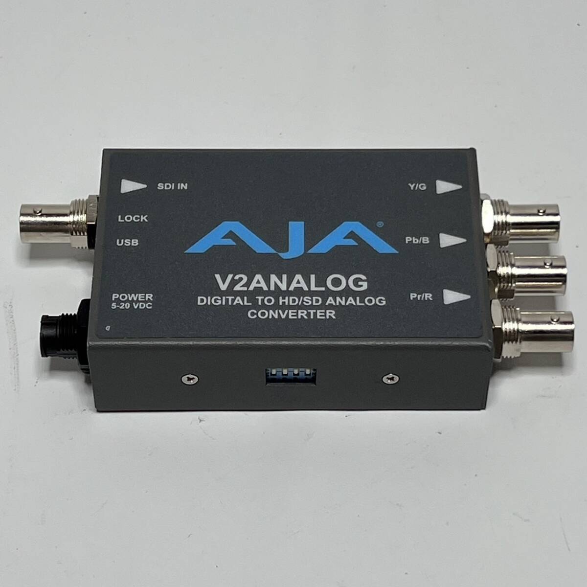 AJA Mini-Converter / V2ANALOG DIGITAL to HD/SD アナログコンバーター ★924_画像1