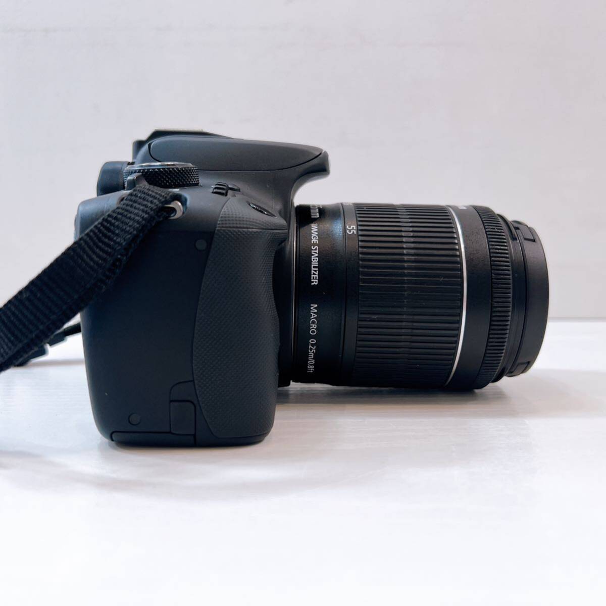 311☆中古☆ Canon EOS Kiss X7 DS126441 デジタル一眼レフカメラ EF-S 18-55mm 1:3.5-5.6 IS STM Φ58mm 三脚付き 動作確認済み 現状品_画像6