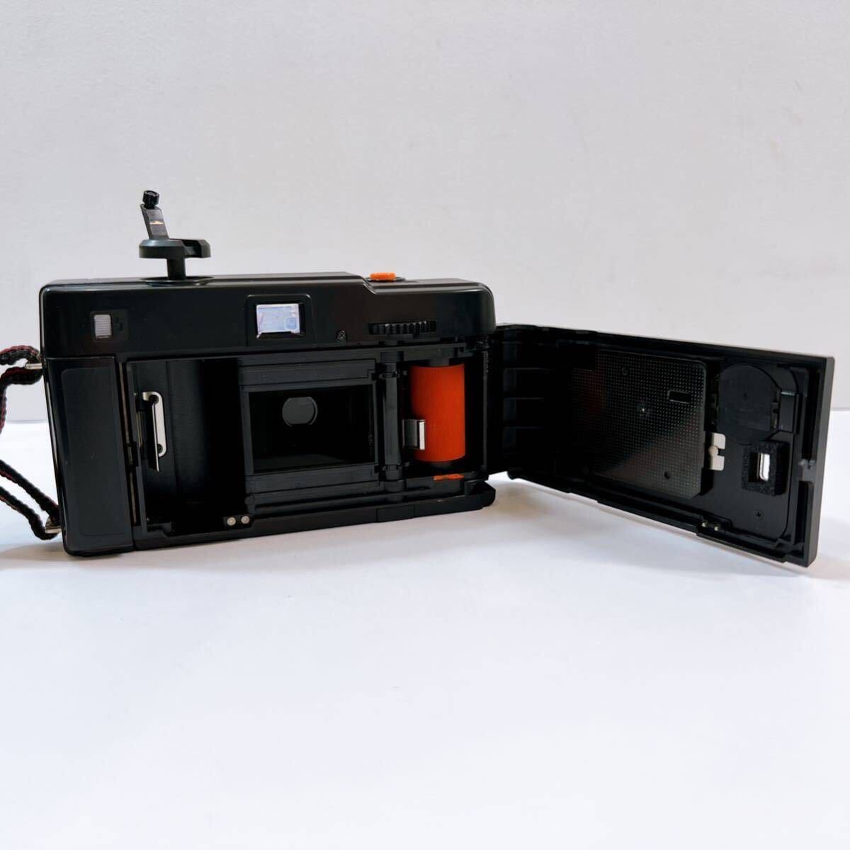 153【中古】YASHICA Partner AF-D 35mm 1:3.5 ヤシカ コンパクト フィルムカメラ ブラック 当時物 昭和レトロ 動作未確認 現状品の画像9