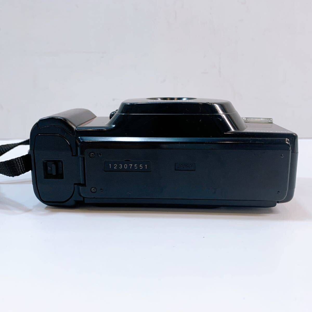 132【中古】MINOLTA ミノルタ MAC-DUAL QUARTZ DATE コンパクト フィルムカメラ ブラック DUAL LENS AF カメラ 動作未確認 現状品_画像7