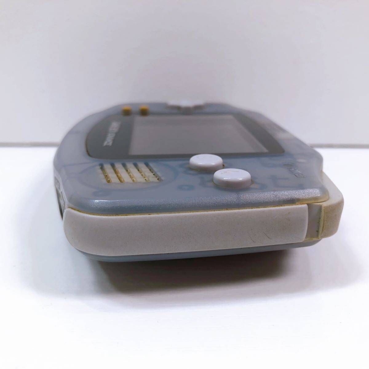 170【中古】Nintendo GAMEBOY ADVANCE 本体 AGB-001 ゲームボーイアドバンス ミルキーブルー 任天堂 電池フタなし 動作未確認 現状品の画像5