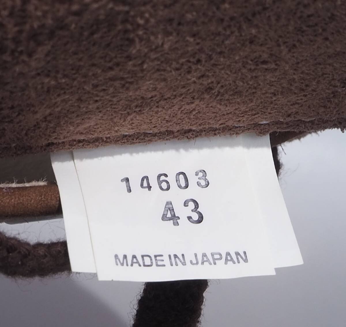 デッド!! 新品 43/27cm 日本製 PATRICK ブラウン スエード パトリック スニーカーの画像8