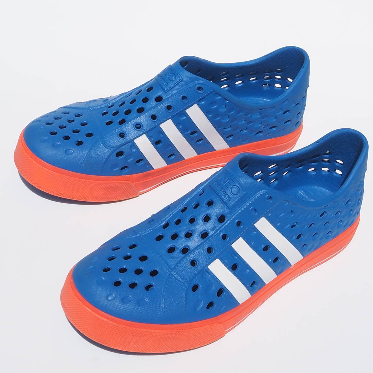  rare!! 26,5 limitation adidas EVA blue orange slip-on shoes type sandals sneakers box none 
