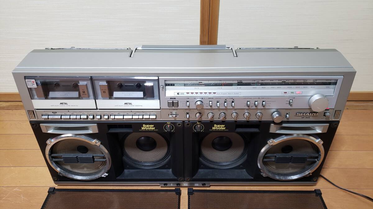 シャープ　ラジオ付ステレオテープレコーダー　gf-909_画像3