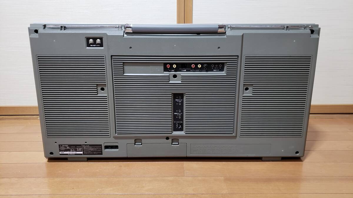シャープ　ラジオ付ステレオテープレコーダー　gf-909_画像5