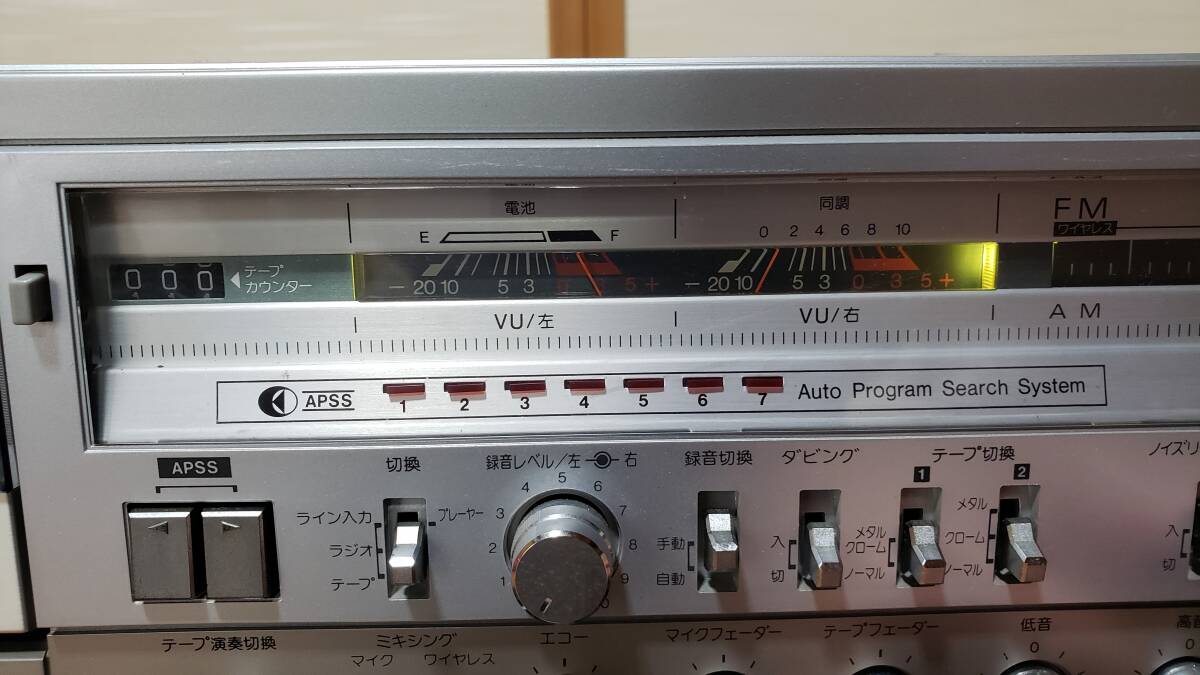シャープ　ラジオ付ステレオテープレコーダー　gf-909_画像8