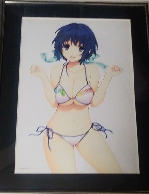 【年中無休】 LOVELY×CATION/七沢由仁/水着/複製イラスト/複製原画/唯々月たすく/hibiki works その他