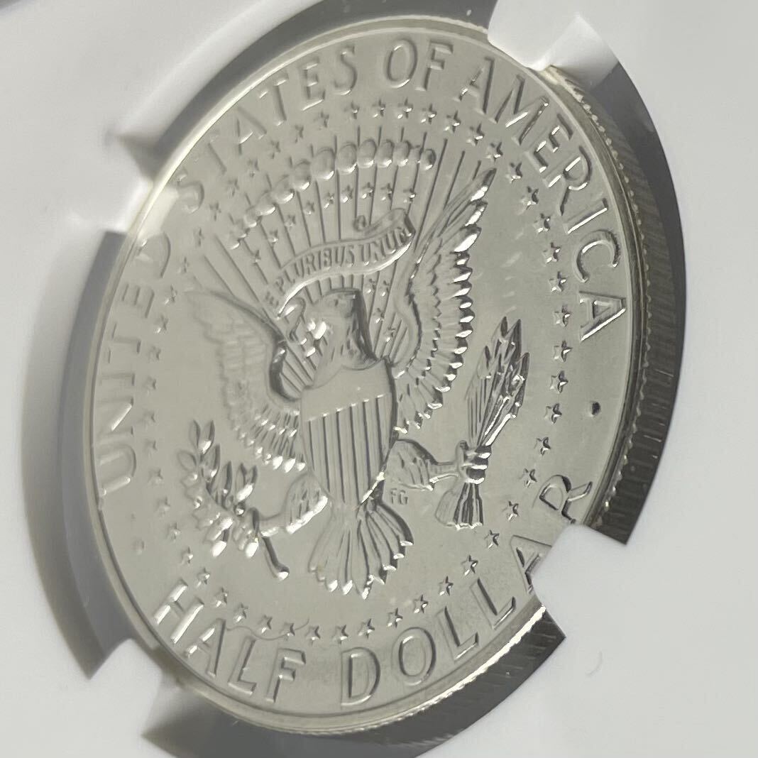 1964年 50C HALF DOLLAR 銀貨 アメリカ ケネディ大統領 PF68 シルバー 硬貨 アンティーク モダンコイン 資産保全 投資 _画像8