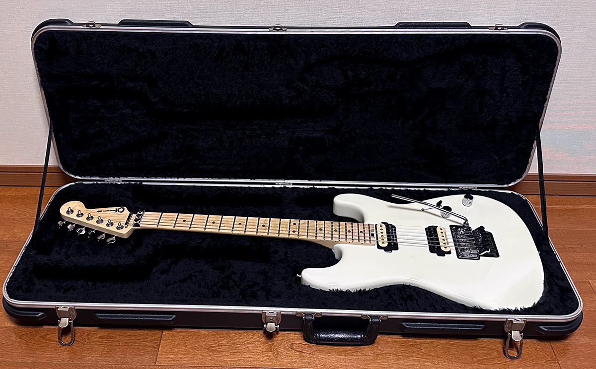 ハードケース付きCHARVEL シャーベル Pro Mod San Dimas Style1 中古 Seymour Duncan Floyd Rose_画像1