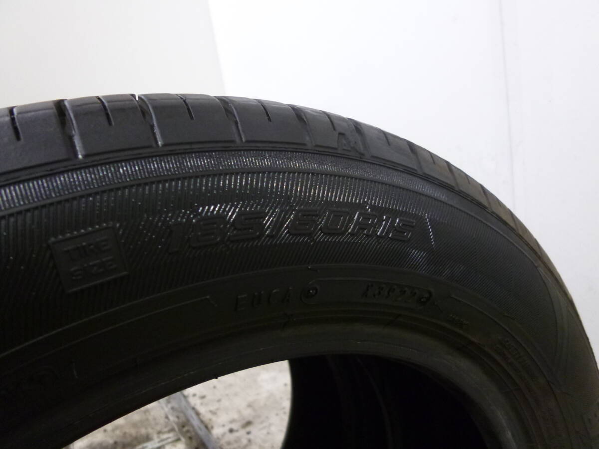 @即日発送@2022年製＠ 185/60R15 GOODYEAR EFFICIENT GRIP ECO ２本！２０３７０_画像4