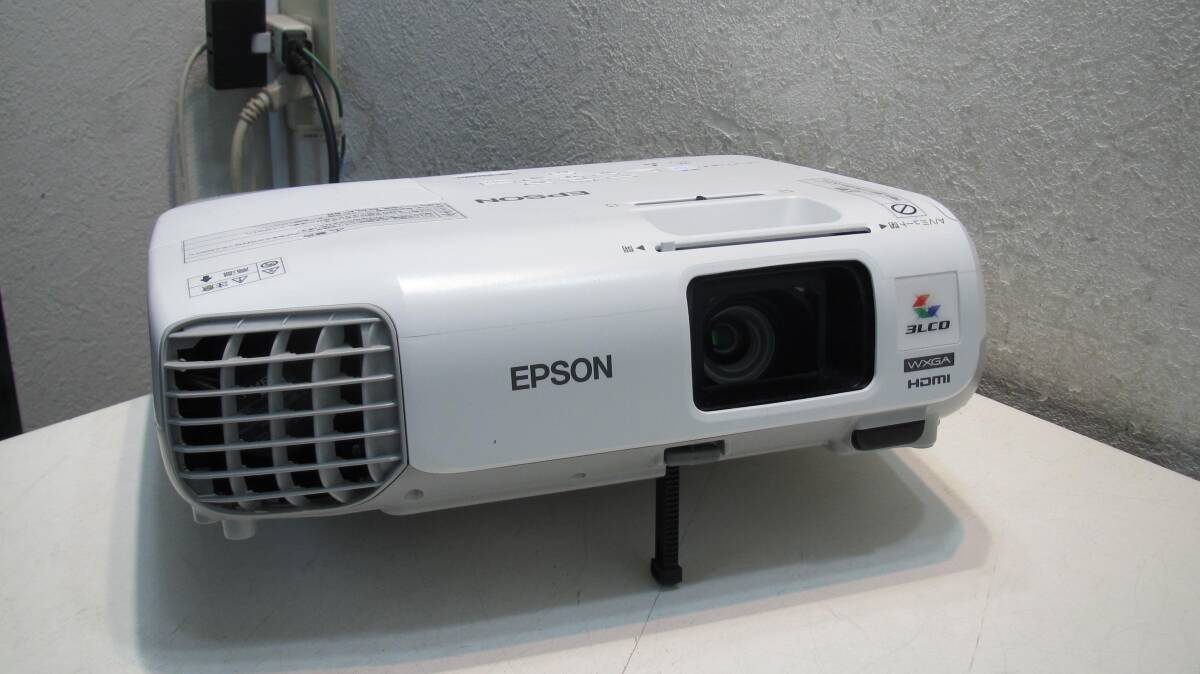 ◆EPSON 液晶プロジェクター EB-950WH ランプ時間少◆_画像1