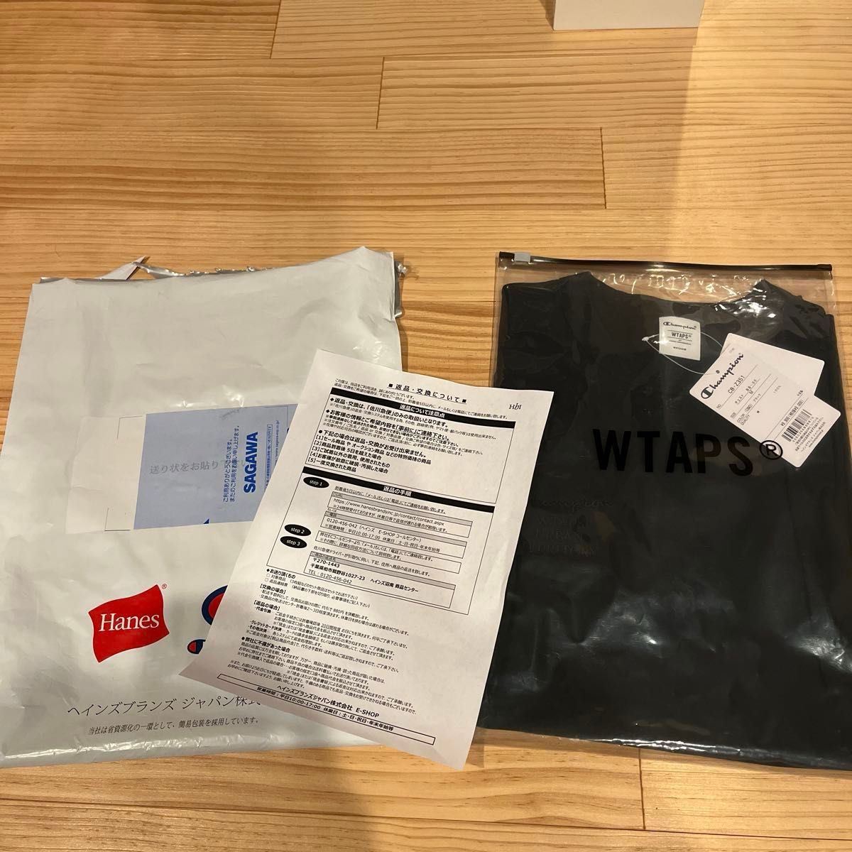 WTAPS CHAMPION TシャツMサイズ 24ss ACADEMY / SS / COTTON ダブルタップス チャンピオン