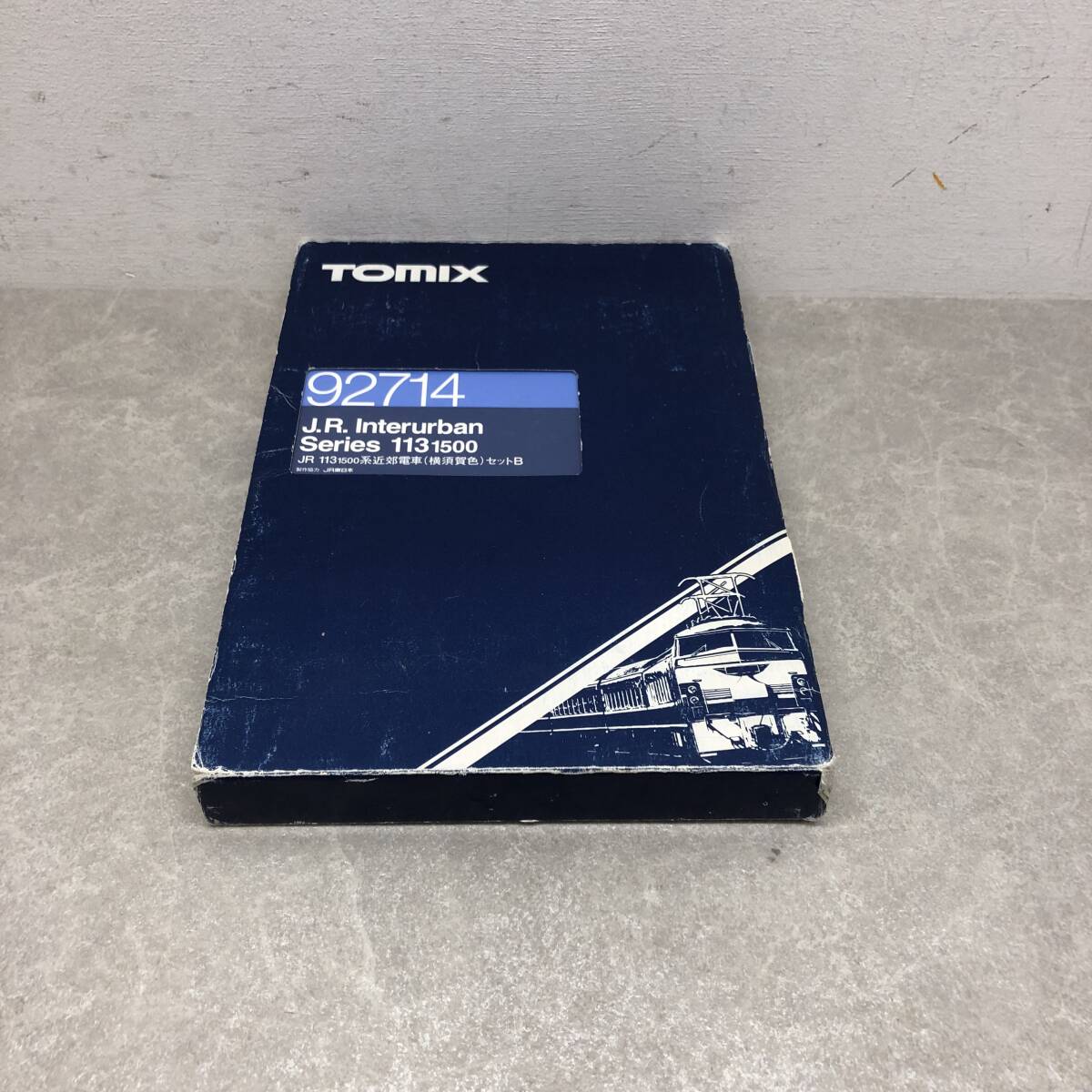 121 Ｌ） ☆1円～☆ TOMIX JR 113 1500系近郊電車 横須賀色 セットB Nゲージ  【 中古】 の画像1