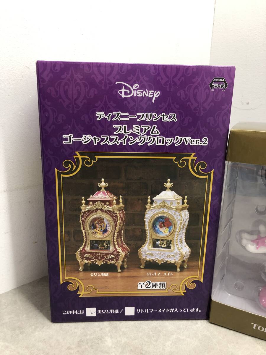 101　G）　　ディズニー箱物フィギュア　いろいろ大量セット　　時計/フィギュア　中古_画像2