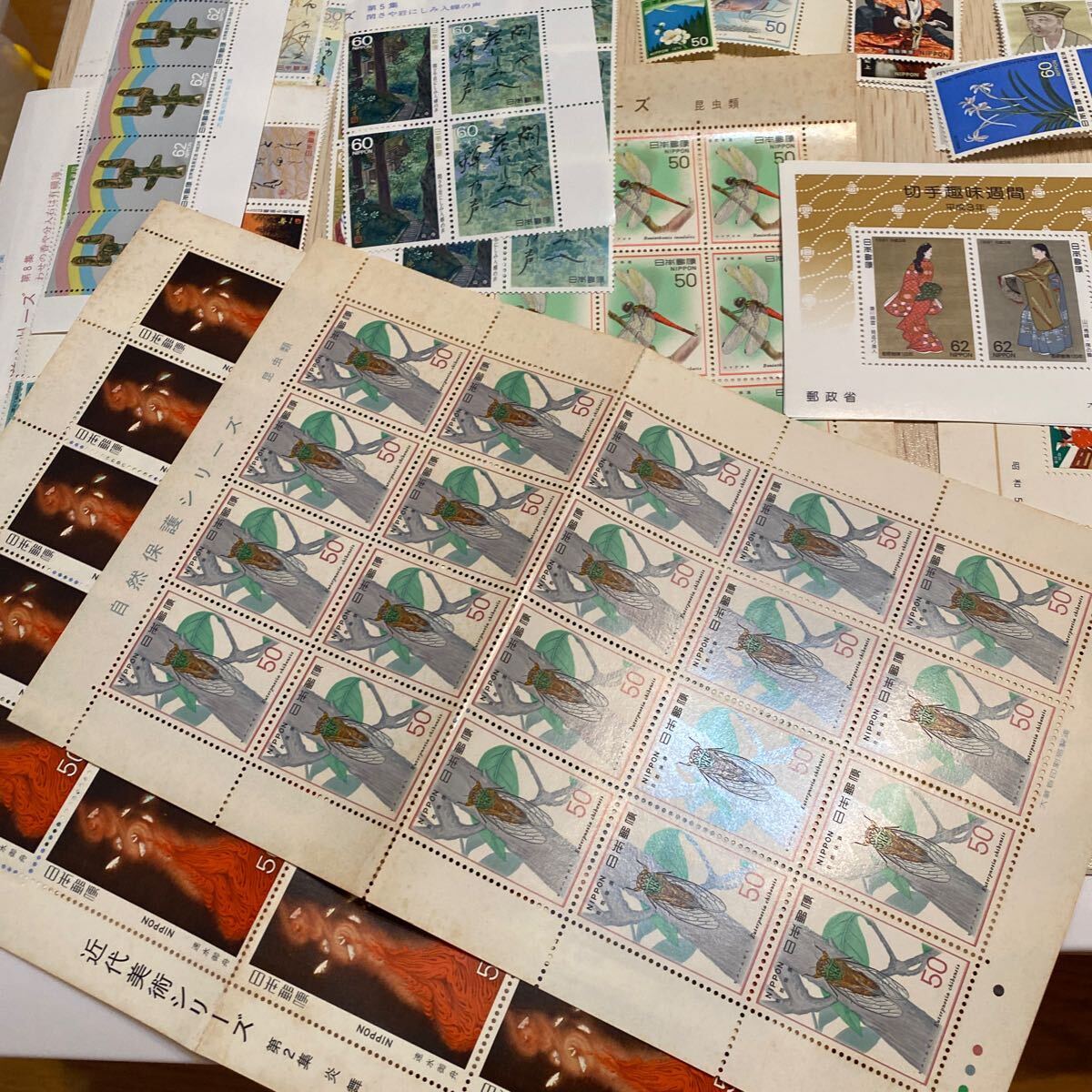 【未使用】額面24120円 日本郵便 切手 バラ シート ふみカード まとめ売りの画像2