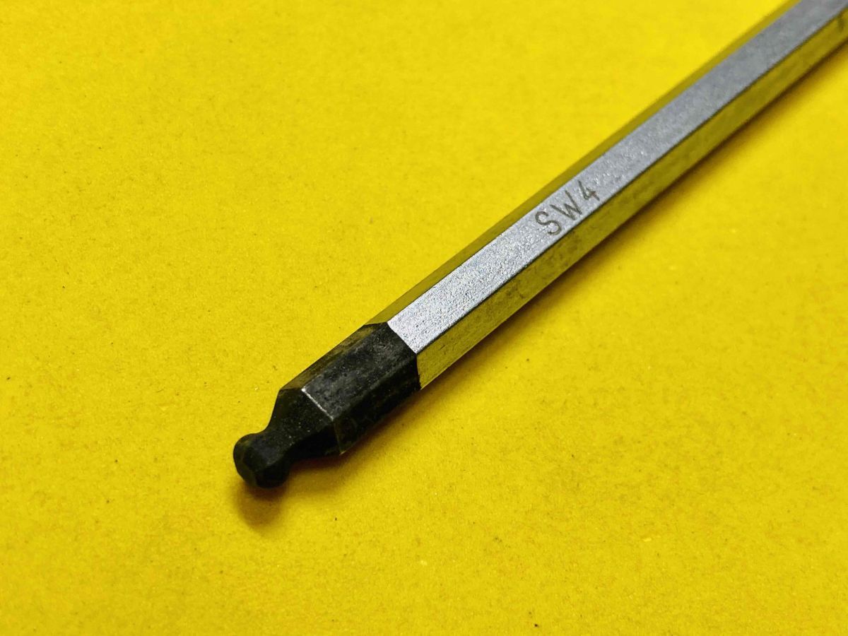 Wera 84 / HEX4.0mm ドライバーハンドル用 両頭ビットブレード（六角軸対辺：6mm）の画像2