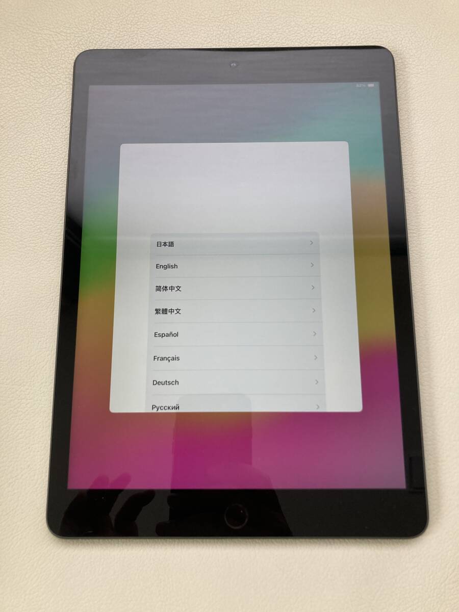 1円～ [中古] iPad （第7世代） A2197 32GB スペースグレイ Wi-Fi_画像1