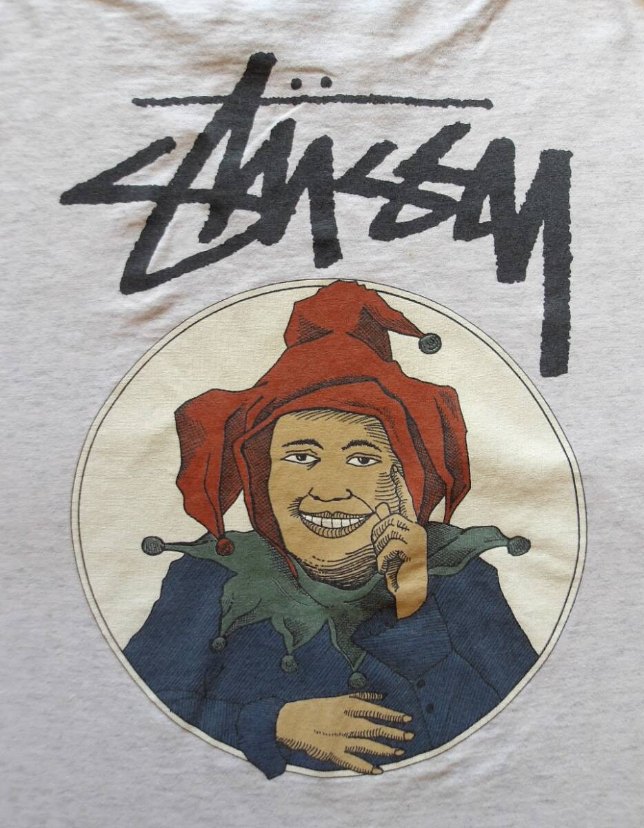 80's ヴィンテージ オールド ステューシー ジョーカー Tシャツ 黒タグ アーカイブ VINTAGE OLD STUSSY WE'RE ALL JOKERS MADE IN USA の画像2