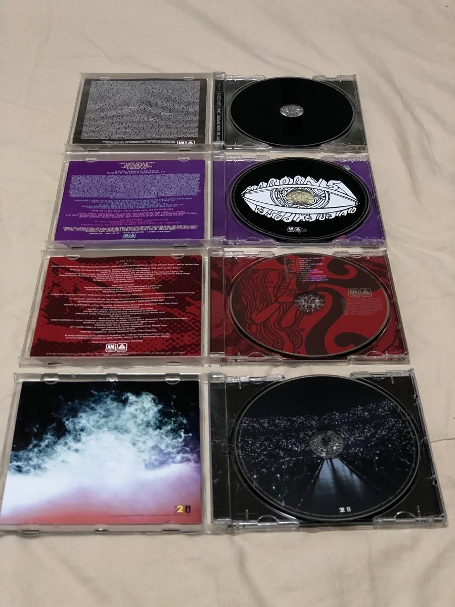 MAROON 5 マルーン5 アルバム4セット(OVEREXPOSED Deluxe、SINGLES、他2つ