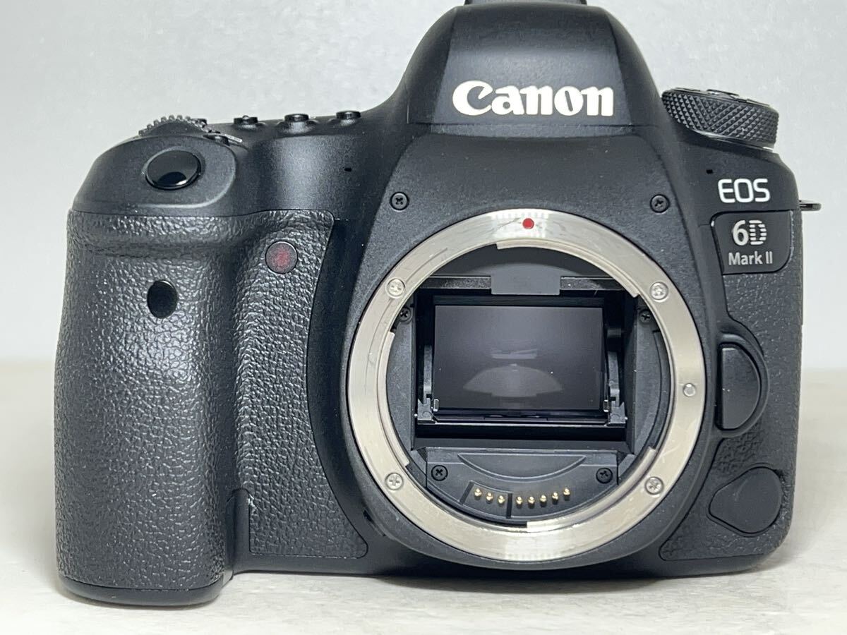 ◆極美品◆Canon キヤノン EOS 6D Mark II デジタル 一眼レフカメラ ボディ 予備バッテリー 32GBメモリ 元箱 6ヶ月動作保証の画像2