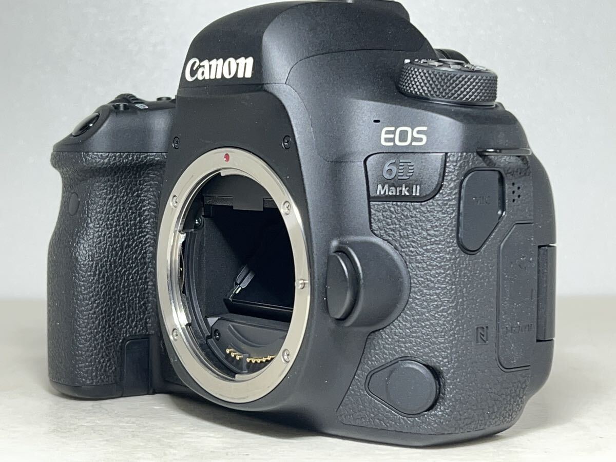 ◆極美品◆Canon キヤノン EOS 6D Mark II デジタル 一眼レフカメラ ボディ 予備バッテリー 32GBメモリ 元箱 6ヶ月動作保証の画像3