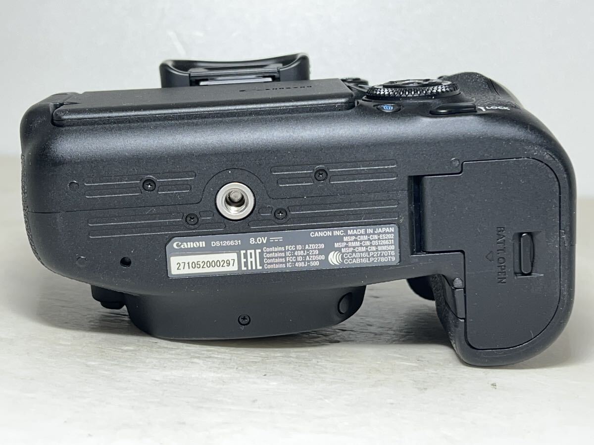 ◆極美品◆Canon キヤノン EOS 6D Mark II デジタル 一眼レフカメラ ボディ 予備バッテリー 32GBメモリ 元箱 6ヶ月動作保証の画像9