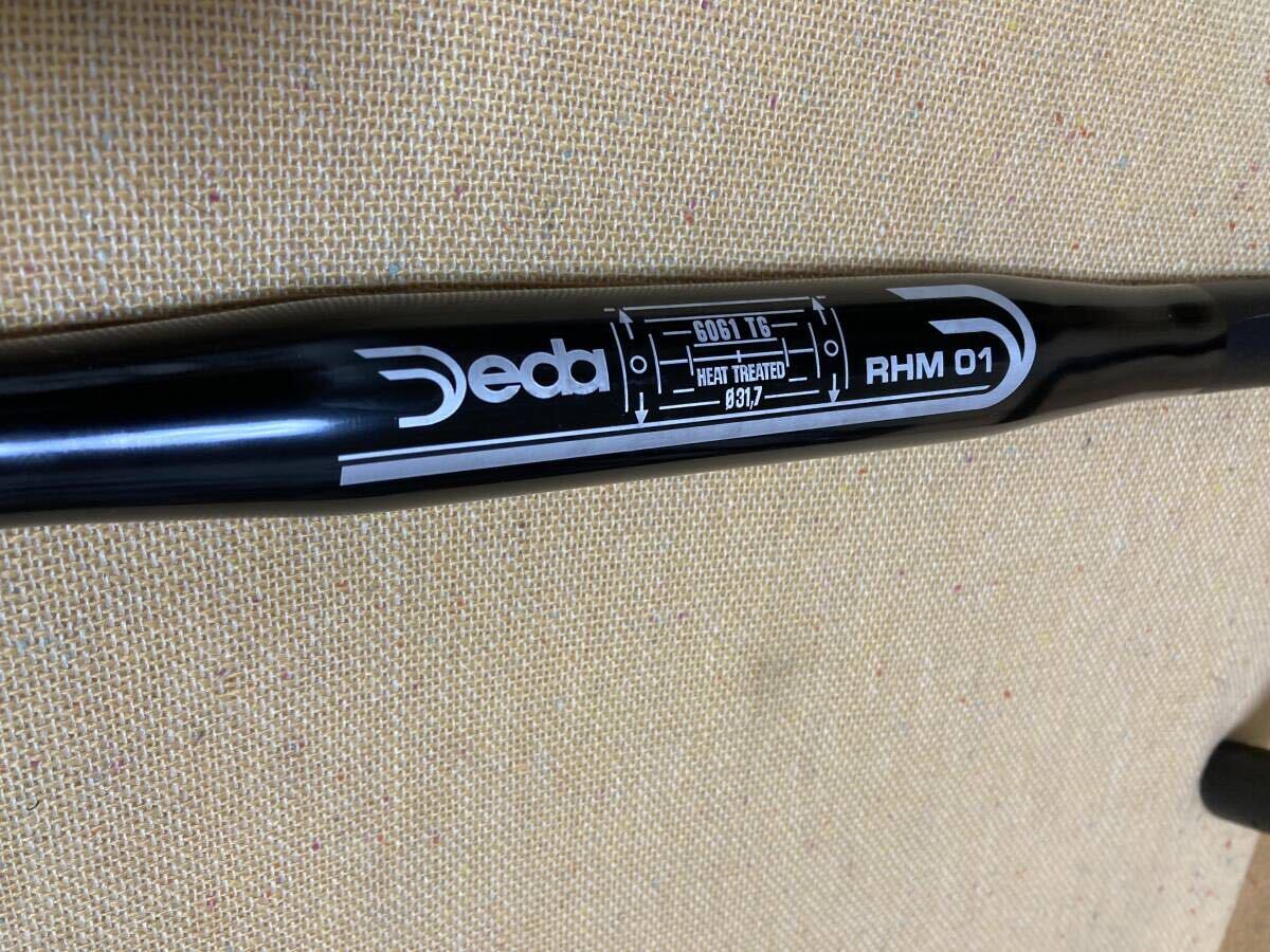 デダ DEDA RHM01 アルミ ドロップハンドル 黒 Φ31.7 C-C400mm ロードバイクの画像2