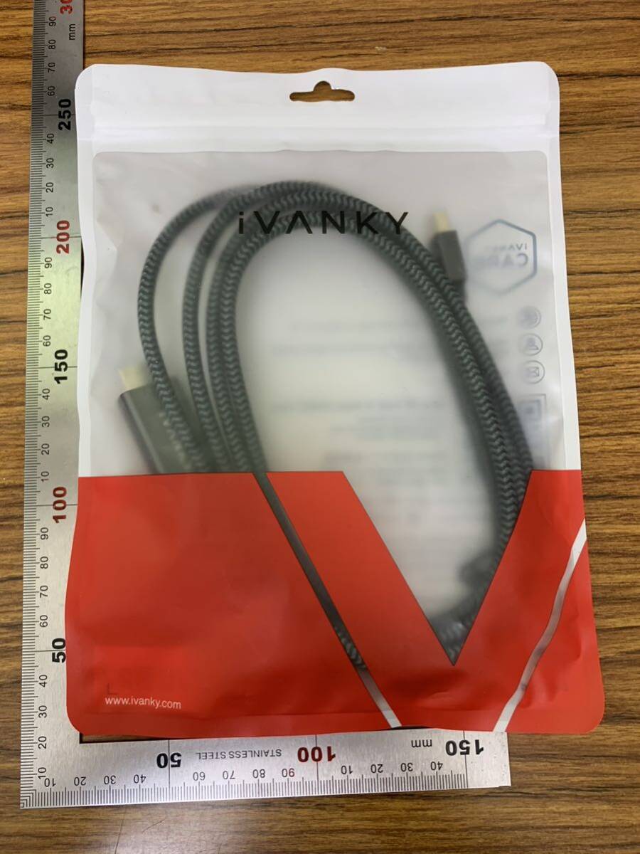 【開封のみ】IVANKY★ Mini DisplayPort→HDMI 変換 ケーブル iVANKY【フルHD1080P対応/2M】 Thunderbolt to HDMIケーブル, Surface Pro_画像8