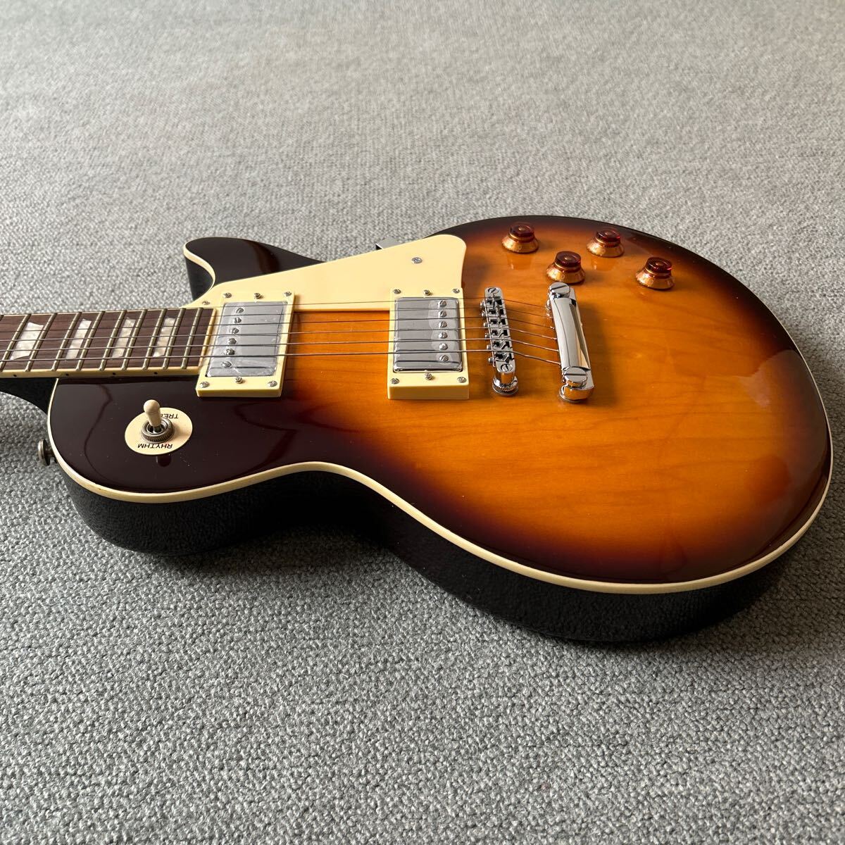 epiphone by Gibson Les Paul standard VS エピフォン ギブソン レスポール スタンダード ジャンク扱い lespaul バーボンバースト の画像7