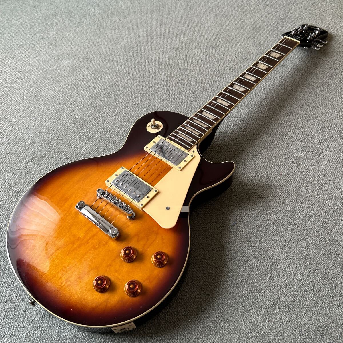 epiphone by Gibson Les Paul standard VS エピフォン ギブソン レスポール スタンダード ジャンク扱い lespaul バーボンバースト の画像9