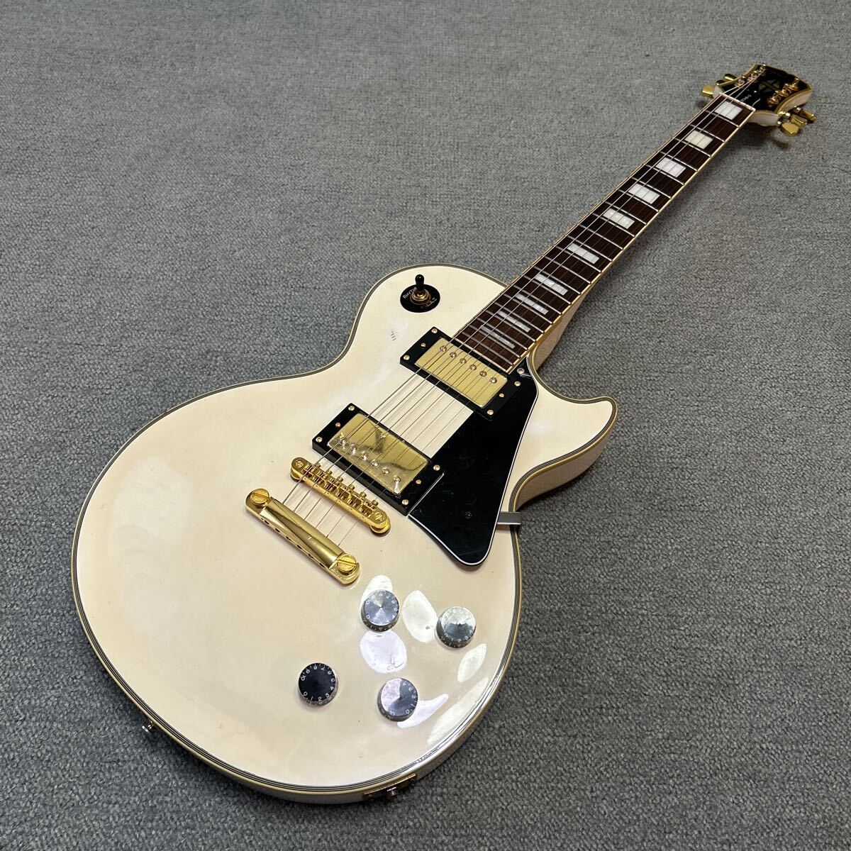 epiphone by Gibson Les Paul CUSTOM WHT エピフォン ギブソン レスポール カスタム ジャンク扱い lespaul ホワイト の画像10