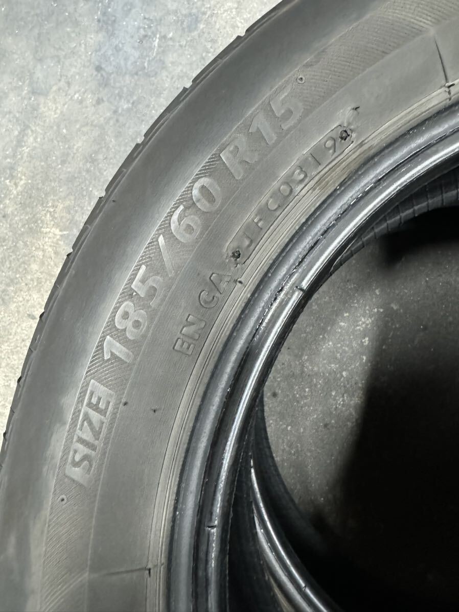 格安スタート★ブリヂストン ネクストリー 185/60R15 エコピア 15インチ タイヤ 4本の画像4