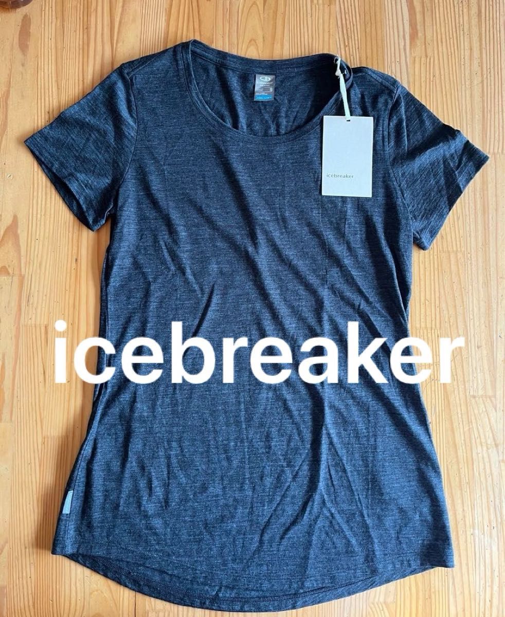icebreaker ショートスリーブ レディース Tシャツ 半袖 カットソー