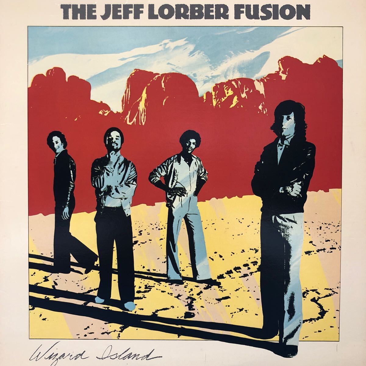 The Jeff Lorber Fusion ジェフ・ローバー・フュージョン ウィザード・アイランド WIZARD ISLAND LP レコード 5点以上落札で送料無料h_画像1