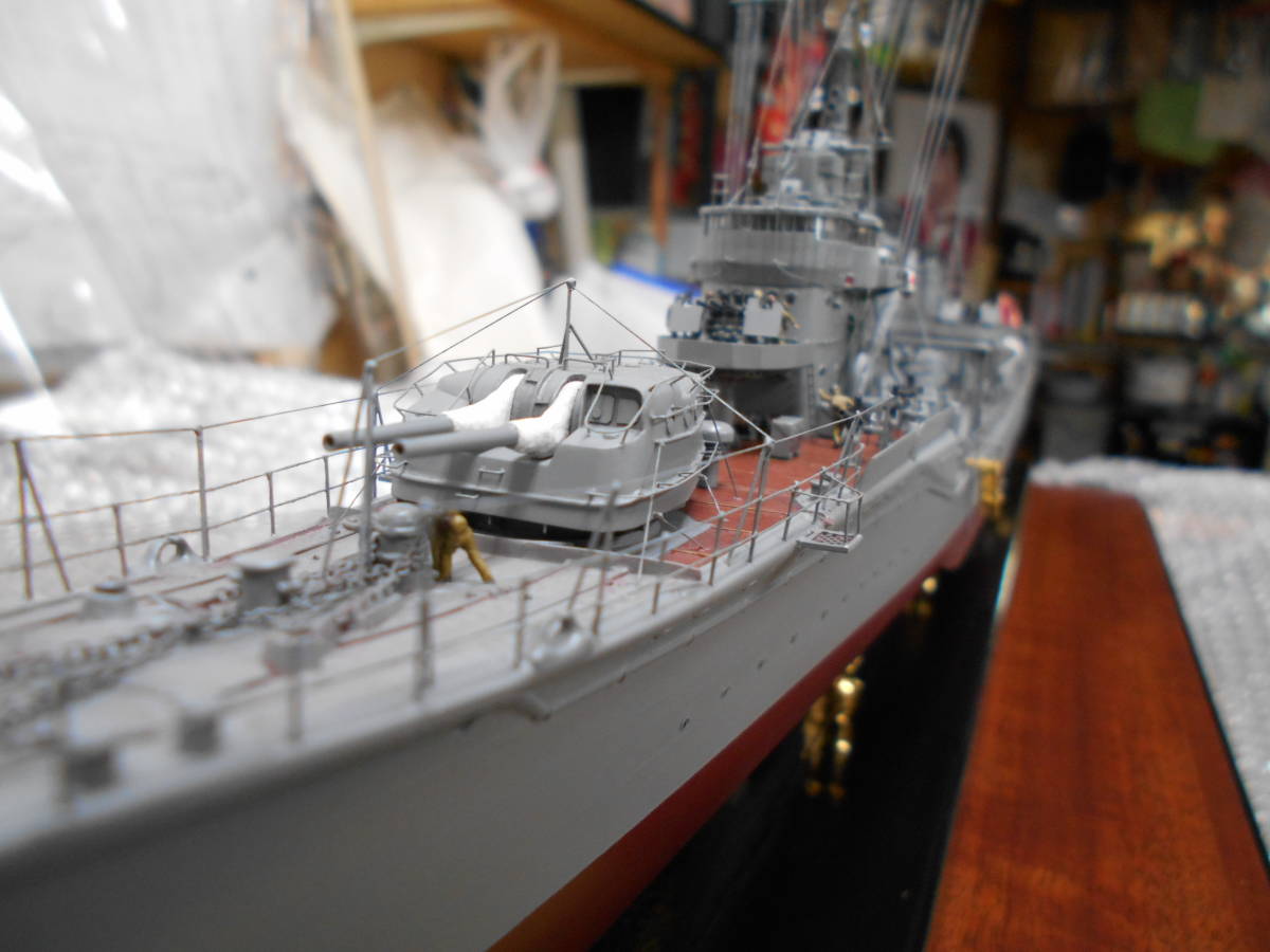 1/200驅逐艦雪風實體成品銷售。 原文:１/２００駆逐艦　雪風　本体完成品販売。