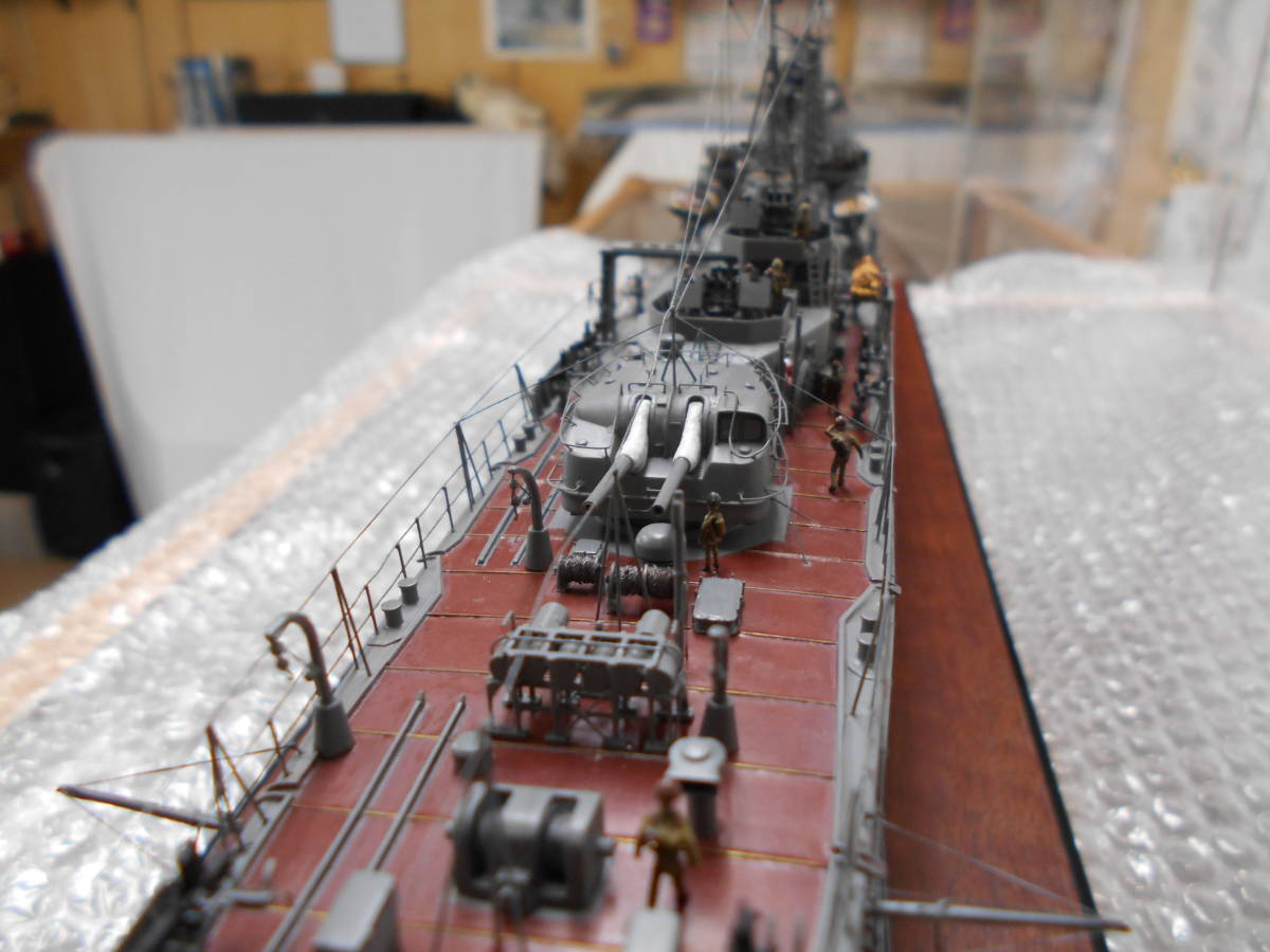 1/200驅逐艦雪風實體成品銷售。    原文:１/２００駆逐艦　雪風　本体完成品販売。