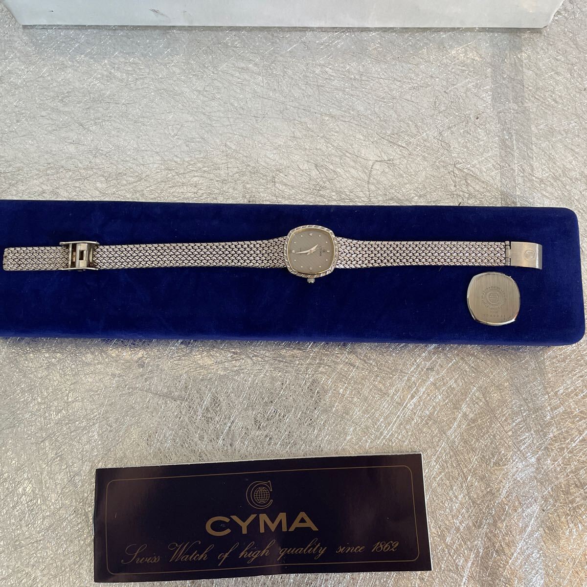 腕時計 アンティーク ジャンク品CYMA_画像2