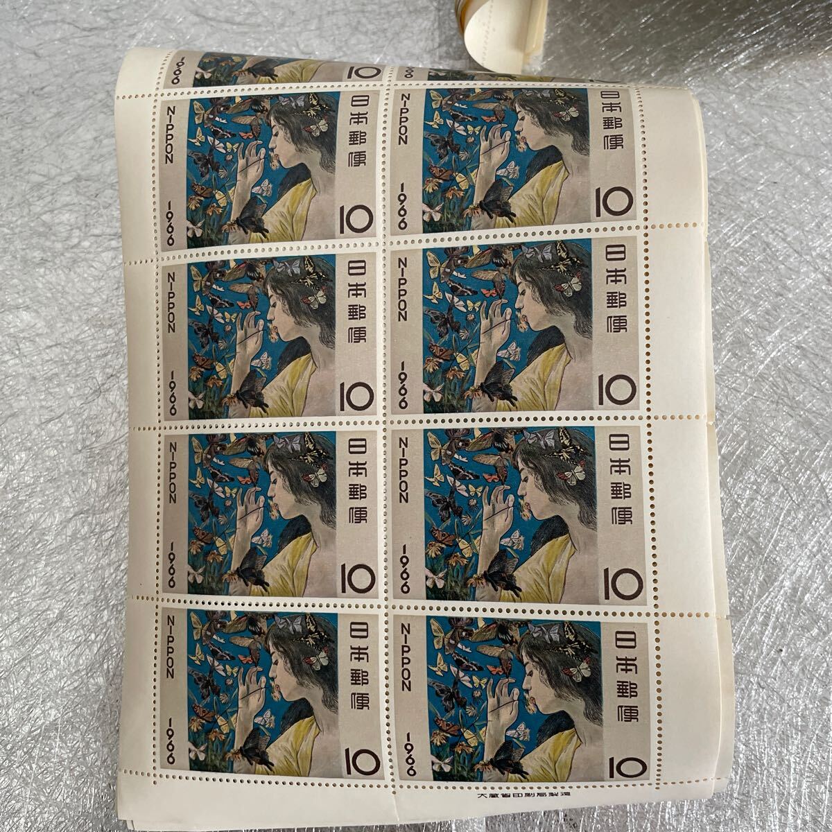 シート 記念切手日本郵便 切手バラの画像4