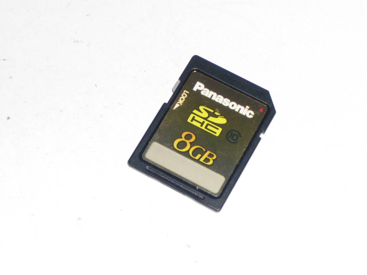 動作保証！Panasonic SDHC 8GB クラス⑩　安心の日本製_画像1