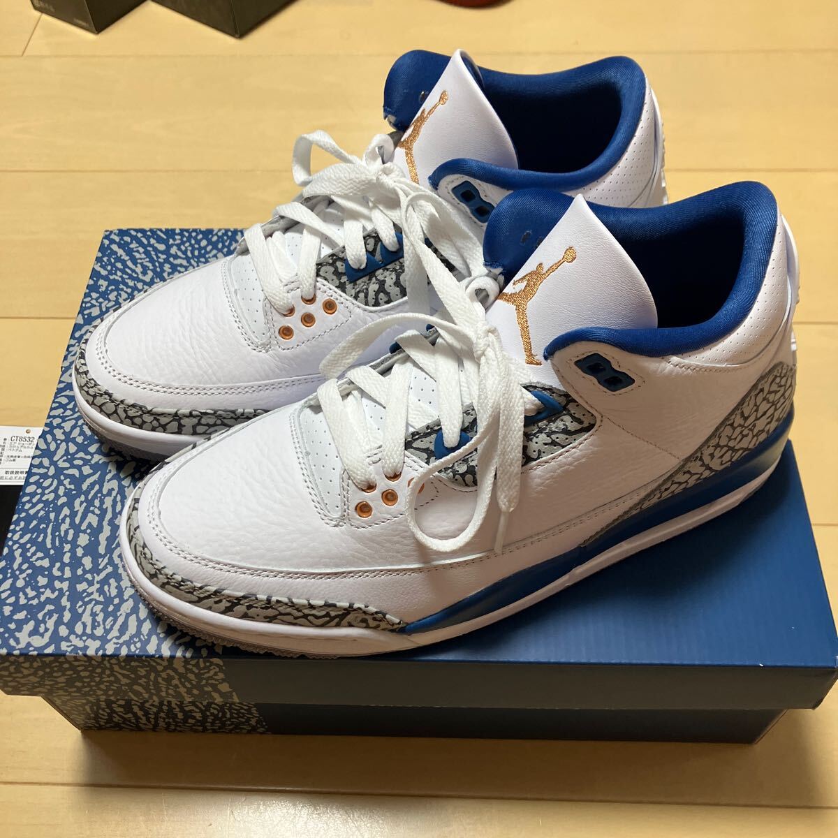 nike air jordan 3 25.5センチ_画像1