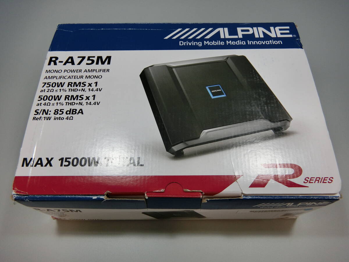 【USED 美品】Alpine R-A75Mの画像5