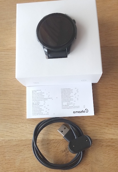 Amazfit GTR 4 + liquid crystal protection seat + protection seat attaching plastic cover 