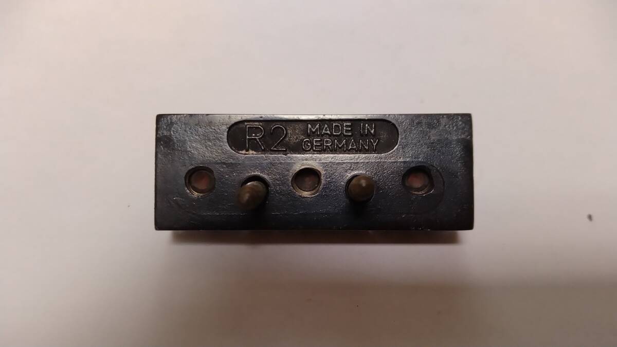 【Floyd Rose】ロックナット リテイナー3点セット サテンフィニッシュ、レリック加工 MADE IN GERMANY刻印有 本家ドイツ製フロイドローズ_画像7