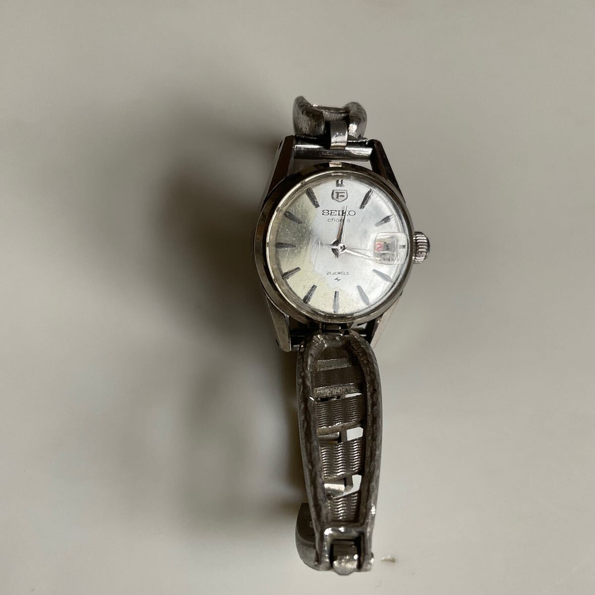 *SEIKO* Seiko *21 stone *8103091* hand winding * woman * delivery *1E-099* wristwatch * antique *