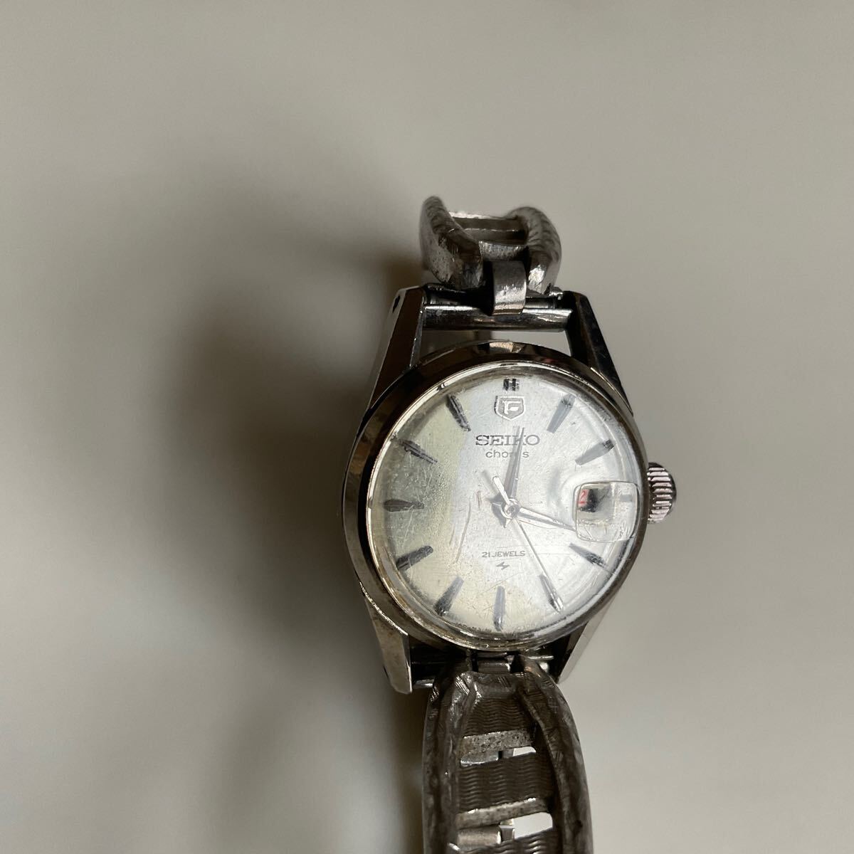 *SEIKO* Seiko *21 stone *8103091* hand winding * woman * delivery *1E-099* wristwatch * antique *