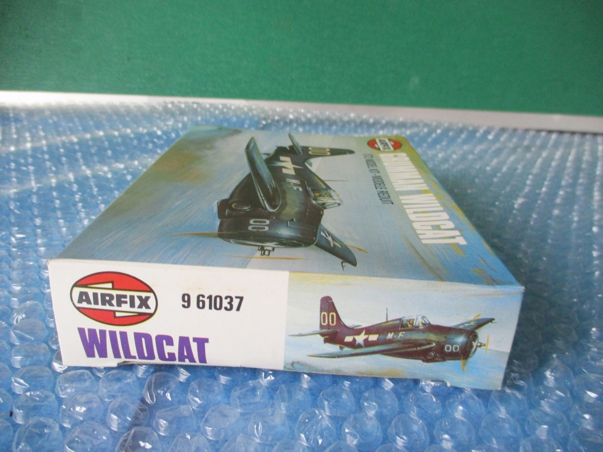 プラモデル エアーフィックス AIRFIX 1/72 グラマン ワイルドキャット GRUMMAN WILDCAT 未組み立て 昔のプラモ 海外のプラモの画像3